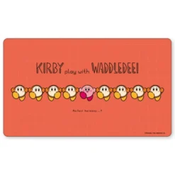 Ensky Kirby play with Waddle Dee Character Rubber Mat In-sync? ENR-088 JAPAN OFFICIAL