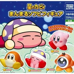 Takara Tomy A.R.T.S Figure|Capsule Toy*Kirby Round Soft Vinyl Figure Complete Set Capsule toy JAPAN OFFICIAL