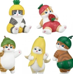 KITAN CLUB Figure*mofusand Fruit Nyan Complete Set Figure Capsule Toy JAPAN OFFICIAL