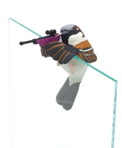 KitanClub Figure*Kitan Club Small Bird’s Holiday Sniper Sparrow Complete Set Figure Capsule Toy