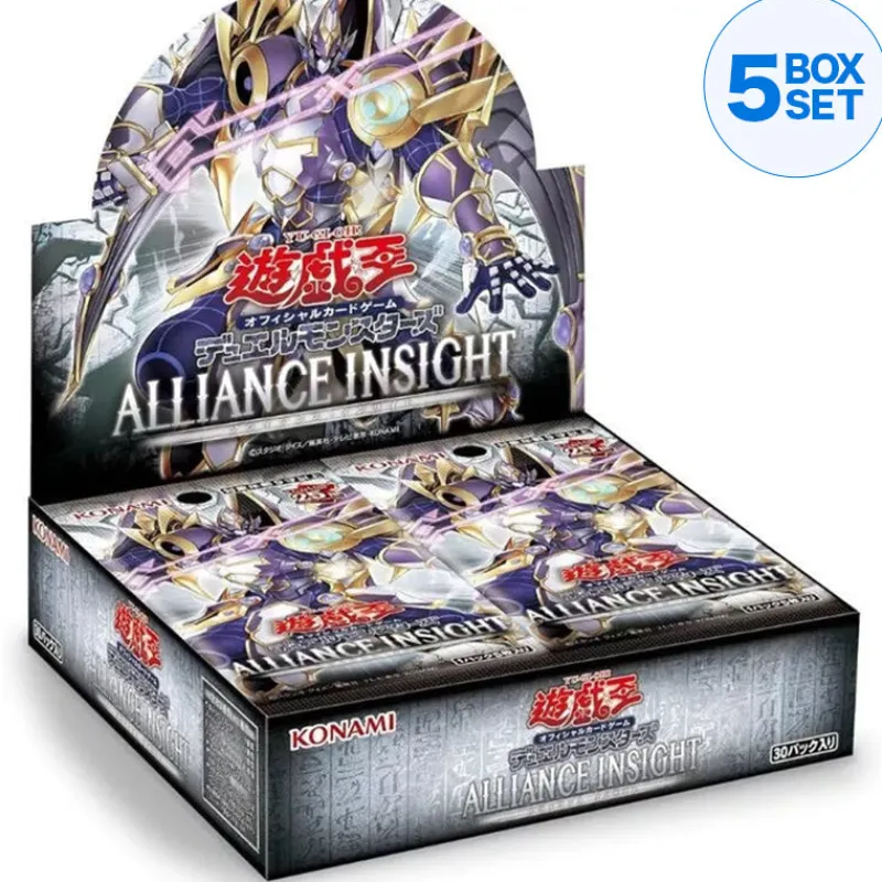 Konami Yu-Gi-Oh! OCG Duel Monsters Alliance Insight Booster Pack Box TCG JAPAN