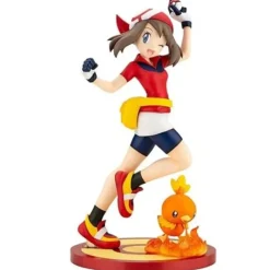 KOTOBUKIYA Pokemon|Figure*ARTFX J Pokemon Series Haruka with Achamo 1/8 Figure JAPAN OFFICIAL