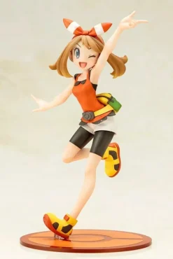 KOTOBUKIYA Figure|Pokemon*ARTFX J Pokemon Series May with Mudkip 1/8 Figure JAPAN OFFICIAL