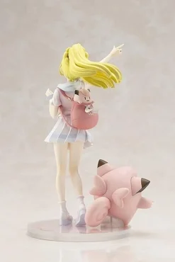 KOTOBUKIYA Pokemon*Ganba Lillie & Clefairy Pokemon Center Original Figure JAPAN OFFICIAL