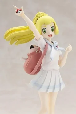 KOTOBUKIYA Pokemon*Ganba Lillie & Clefairy Pokemon Center Original Figure JAPAN OFFICIAL