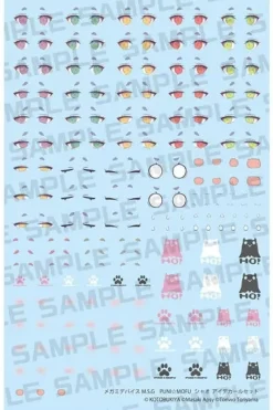 Kotobukiya Other Toys & Hobbies*Megami Device M.S.G Puni Mofu Xiao Eye Decals Set JAPAN OFFICIAL