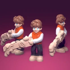 Kotobukiya Figure*ROVER ROBIN Crushes Gingerbread Man Figure JAPAN OFFICIAL