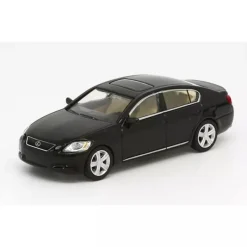 Model 1 LEXUS GS300 Black Onyx LHD 1/64 Miniature Car JAPAN OFFICIAL
