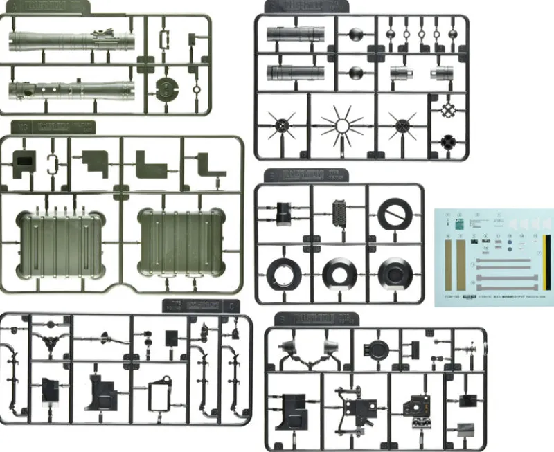 Tomytec LittleArmory LA103 FGM148 Type Antitank Missile 1/12 Model Kit JAPAN OFFICIAL