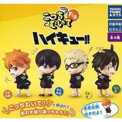 TAKARA TOMY ARTS Look at me Turn around Fig. Haikyu All 4 types Figure Capsule Toy JAPAN OFFICIAL