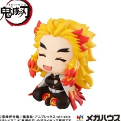 MegaHouse Figure|Demon Slayer*LookUp Demon Slayer Kimetsu no Yaiba Kyojuro Rengoku Smiling ver. Figure JAPAN