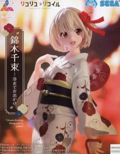 SEGA Luminasta Lycoris Recoil Takina Inoue & Chisato Nishikigi Yukata Figure Set of 2