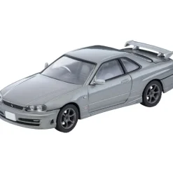 Tomytec LV-N353a Skyline 2-door Sport Coupe 25GT TURBO with Optional Parts Silver 2000