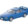 Tomytec LV-N353b Skyline 2-door Sport Coupe 25GT TURBO with Optional Parts Blue 2000
