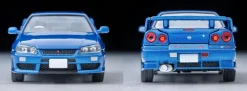 Tomytec LV-N353b Skyline 2-door Sport Coupe 25GT TURBO with Optional Parts Blue 2000