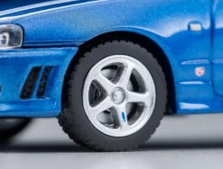 Tomytec LV-N353b Skyline 2-door Sport Coupe 25GT TURBO with Optional Parts Blue 2000