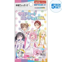 Ensky Maebashi Witches Clear Card Collection First Limited 16Pack Box Candy Toy TCG