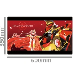 Azu Maker Magic Knight Rayearth Character Rubber Mat Hikaru Shidou JAPAN OFFICIAL