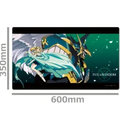 Azu Maker Magic Knight Rayearth Character Rubber Mat Fuu Hououji JAPAN OFFICIAL