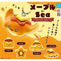 Qualia Figure|Capsule Toy*Maple Sea Mascot Ball Chain All 5 Type Set Figure Capsule Toy JAPAN OFFICIAL