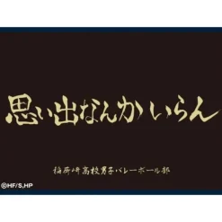 TSUKINAGI Matte Sleeve Collection Haikyuu!! Inarizaki High School Banner JAPAN OFFICIAL