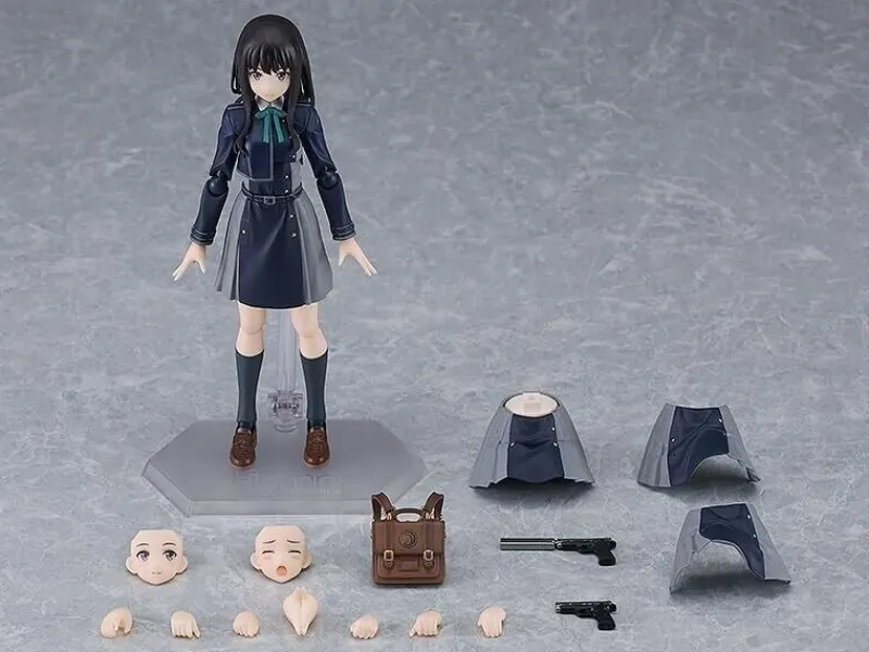Max Factory Figure*figma Lycoris Recoil Takina Inoue Action Figure JAPAN OFFICIAL