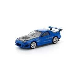 Pop Race Mazda RX-8 FC3S RE Amemiya RE Amemiya Blue 1/64 Miniature Car JAPAN OFFICIAL