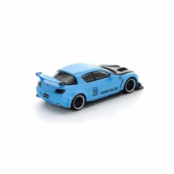 Pop Race Other Toys & Hobbies*Mazda RX-8 RE Amemiya Light Blue 1/64 Miniature Car JAPAN OFFICIAL