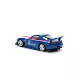 Pop Race Other Toys & Hobbies*MAZDA RX7 RE-Amemiya Blue Pink 1/64 Miniature Car JAPAN OFFICIAL