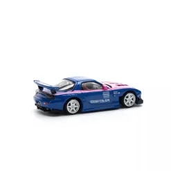 Pop Race Other Toys & Hobbies*MAZDA RX7 RE-Amemiya Blue Pink 1/64 Miniature Car JAPAN OFFICIAL