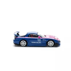 Pop Race Other Toys & Hobbies*MAZDA RX7 RE-Amemiya Blue Pink 1/64 Miniature Car JAPAN OFFICIAL