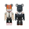 Medicom Toy BE@RBRICK Chainsaw Man & Bomb 2PCS Set Action Figure JAPAN OFFICIAL