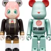 Medicom Toy BE@RBRICK SPY×FAMILY 100% 2PCS Anya Set Action Figure JAPAN OFFICIAL