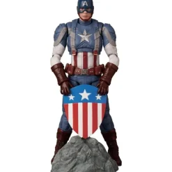 Medicom Toy Figure*MAFEX No.220 Captain America Classic Suit ver. Action Figure JAPAN