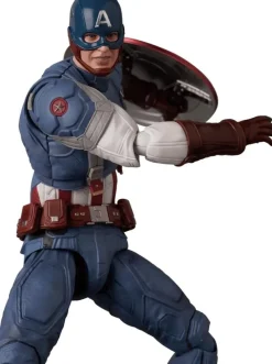 Medicom Toy Figure*MAFEX No.220 Captain America Classic Suit ver. Action Figure JAPAN