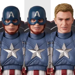 Medicom Toy Figure*MAFEX No.220 Captain America Classic Suit ver. Action Figure JAPAN