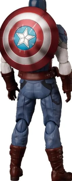 Medicom Toy Figure*MAFEX No.220 Captain America Classic Suit ver. Action Figure JAPAN