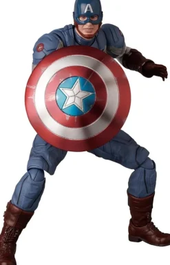 Medicom Toy Figure*MAFEX No.220 Captain America Classic Suit ver. Action Figure JAPAN