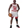 Medicom Toy Figure*MAFEX No.255 Michael Jordan Chicago Bulls HOME Action Figure JAPAN