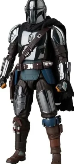 Medicom Toy MAFEX No.256 Star Wars The Mandalorian Chrome Ver. Action Figure
