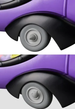 Medicom Toy MAFEX No.261 Wacky Races Mean Machine Figure JAPAN OFFICIAL