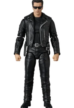 Medicom Toy MAFEX Terminator 2 T-800 T2 Ver. & John Connor Action Figure JAPAN
