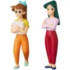 Medicom Toy Figure*UDF Crayon Shin-chan Series 5 Ms. Yoshinaga & Ms. Matsuzaka Figure