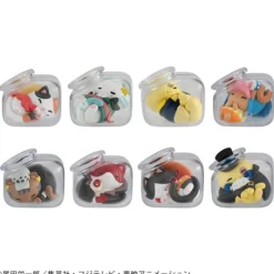 MegaHouse Figure*MEGA CAT PROJECT ONE PIECE Oyasumi Nyan Piece Nya-n! Edition 8Pack BOX Figure