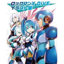 Genkosha Mega Man X DiVE Illustration Collection Book JAPAN OFFICIAL