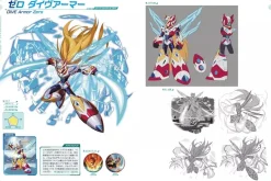 Genkosha Mega Man X DiVE Illustration Collection Book JAPAN OFFICIAL