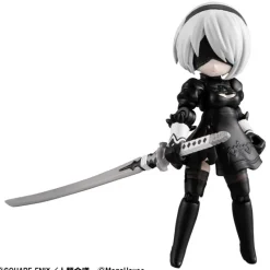MegaHouse Figure*Desktop Army NieR:Automata Ver1.1a Collab 2B Action Figure JAPAN