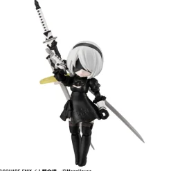 MegaHouse Figure*Desktop Army NieR:Automata Ver1.1a Collab 2B Action Figure JAPAN