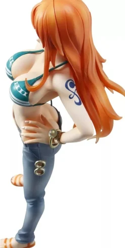 MegaHouse Portrait.Of.Pirates One Piece Sailing Again Nami Figure JAPAN OFFICIAL