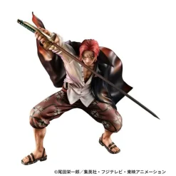 MegaHouse Portrait.Of.Pirates One Piece Playback Memories Shanks Figure JAPAN